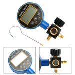 Refrigeration HVAC Digital Pressure Gauge Single Manifold Gauge UK