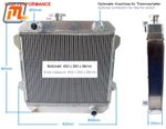 FORD ESCORT MK1 Radiator OHV 0.9-1.6L Aluminium High Performance