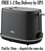 Genuine AEG Gourmet 7 Toaster German Brand AEG 2 Slice New Boxed T7-1-6BP-U