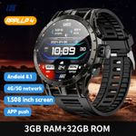 4G SIM Card Smart Watch AMOLED 3GB+32GB Android 8.1 Smartwatch for Men Women