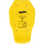 DXR Motorbike Motorcycle CE Level 2 Back Protector Insert - Yellow