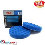 3M 50388 Perfect-it III Blue 6" 150mm Polishing Compounding Mop Pad Hook & Loop