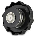 High Quality Motorcycle Universal Radiator Cap Cover Black 1.1 bar