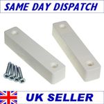 Burglar Alarm Door Contacts Pro Quality White Surface Magnetic Reed Type Contact