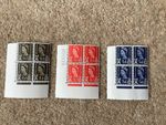 GB REGIONAL ISSUES SCOTLAND PRE-DECIMAL WILDING BLOCKS MNH.