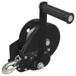 Sealey Geared Hand Winch With Brake & Cable 540kg Capacity Winches Recovery DIY