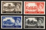 GB QEII 1967 Wilding Castles Set of 4 BW Printing SG759 - SG762 MNH