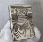 Sexy Female Body Optical Illusion Silver Zippo  Lighter In A New Box