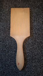 Vintage Wooden Butter Paddle / Scotch Hand (Gnocchi Board)