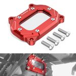 For YAMAHA RAPTOR 700 YFM700 Transparent Cylinder Head Side Cover 2006-2026 Red
