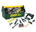 Power Tools Children's Tool Set, 22 Pieces: Drill, Hammer, Safety Glasses, Case