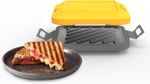 Drew & Cole Clever - Micro Toastie Maker - Portable Sandwich Press Quick Easy