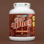 Method One Pro Whey Protein Powder 2kg Chocolate Swirl Shake.