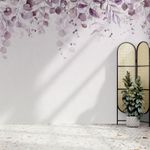 Superfresco Easy Botanical Cascade Purple Print To Order Fixed Size Mural |