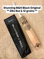 M&H Original Black Ed 2026 SH 2lb 8oz brand new cricket bat - 12 grains RRP £811