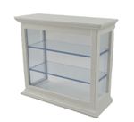 Dolls House Counter Display Cabinet White Painted Shop 1:12 Scale DF1468 Tumdee