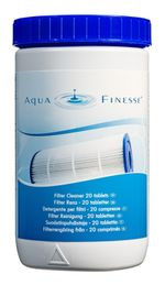 2 x Aquafinesse Filter Cleaner Hot tub Spas Cartridges 40 Tablets Fast Acting 