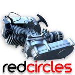 49cc 2-STROKE MINI ATV / QUAD ENGINE WITH TRANSFER / GEARBOX