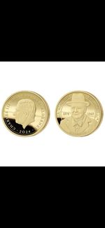 2024 Winston Churchill 150th Anniversary Gold Proof Sovereign Coin