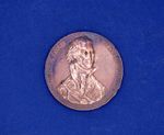 Nelson bronze medal, French Fleet Defeated August 1st 1798.