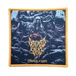 DEFEATED SANITY - Chronicles Of Lunacy - Woven Patch - orange border