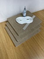 Stove Rope and Board Replacement Kit for multi fuel, woodburner.