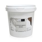 1KG Coconut Hard (Solid) Oil - Refined, 100% Pure, Natural, Cruelty Free, Vegan