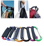 Strong Buggy Pram Clips Stroller Hook Bag Pushchair Carrier Holder Carabiner