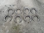10 Old Used HORSESHOES, perfect for ART-CRAFT projects. 