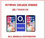 O2 / TESCO UK iPhone Network Unlock Service All Models Clean IMEI FAST UNLOCK...