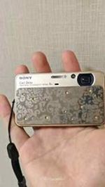 Sony Cybershot Digital Camera DSC-T99 GOLD 14.1MP W/ Charger, Battery & Memory