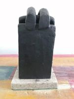 EDUARDO CHILLIDA " WRAPPING " BRONZE SCULPTURE SIGNED AND NUMBERED