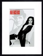 The Fashion of The Avengers TV Series Postcard on Mount 8" x 6" Emma Peel