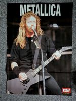 GIANT Metallica/ Guns n Roses double sized poster. Perfect for framing
