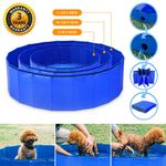 Portable Pet Bath Dog Swimming Pool Garden Paddling Puppy Cat Bathtub Foldable