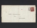 Z14_00 GB QV 1857 1d DULL RED TRANSITIONAL PL 40 C9(5) GU FORT WILLIAM 148 COVER