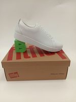 Fitflop Rally Sneakers Urban White Leather Sneakers Casual UK 3 (Brand New)