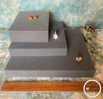 Heidifeathers®  Needle Felting Foam Mat, Pad - Dense Black Foam Block - 5 Sizes