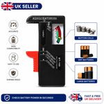 Handheld Universal Analogue Battery Tester Tool 1.5V AA AAA C D 9V Button Cell U