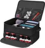 Golf Trunk Bag Organizer Car Storage Bag Men's Travel Gear Locker Shoe Case UK