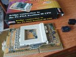 PCChips FC-PGA Pentium III CPU Card Ver 1.1 Socket 370 Slot 1 Adapter Boxed