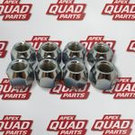 X8 Front / Rear Wheel Nuts  /  Lugs for Yamaha  Kodiak 400 1993–2006