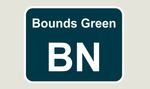 1x Bounds Green Train Depot Sticker/Decal 100 x 77mm 