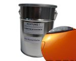 1 Litre Spray-Ready Base Coat New Gold-Orange 2 Metallic Car Paint Trend Tuning