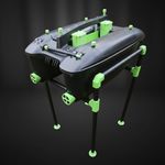 Deeper Quest Bait Boat Stand Carbon Wrapped | Fits Original Bag | 400mm Stand