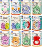 Baby Teether Teething Ring Water Filled BPA Free Soothe Sore Gums Boys & Girls