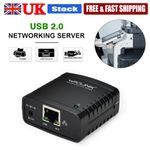 WL-NU78M41 Network Print Server  Ethernet to USB 2.0 10/100Mbps Printer Adapter