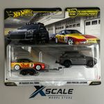 Premium Hot Wheels Team Transport 1/64 89 Porsche 944 2008 Cayenne