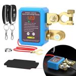 Wireless Remote Car Battery Disconnect Relay Master Kill Cut-off Switch Isolator