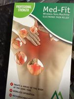 Med Fit Wireless,  4 channel, Rechargeable, TENS Machine
